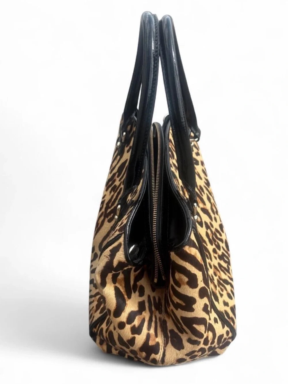 Kate Spade Calfhair Leopard Chateau Hills Sloan Satchel Handbag MSRP 958